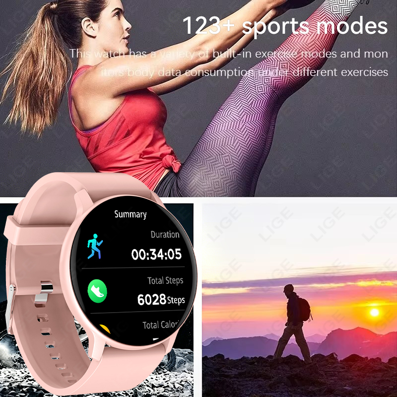 Jam Tangan Pintar 2026 untuk W - Breath Rate Monitor ulasan dan harga