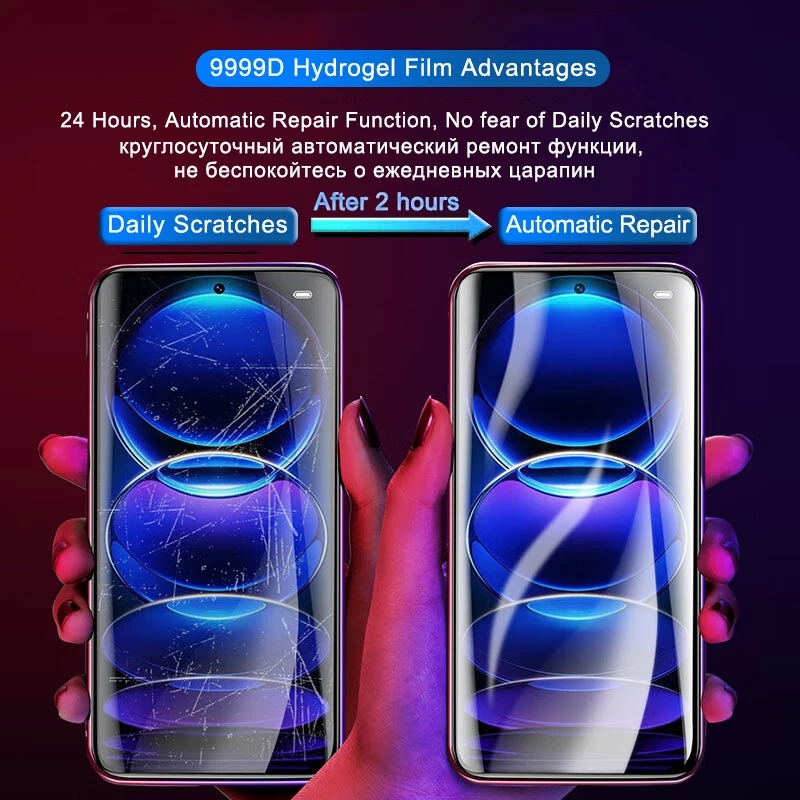 Film hidrogel, pelindung layar - Oppo Reno 12 ulasan dan harga