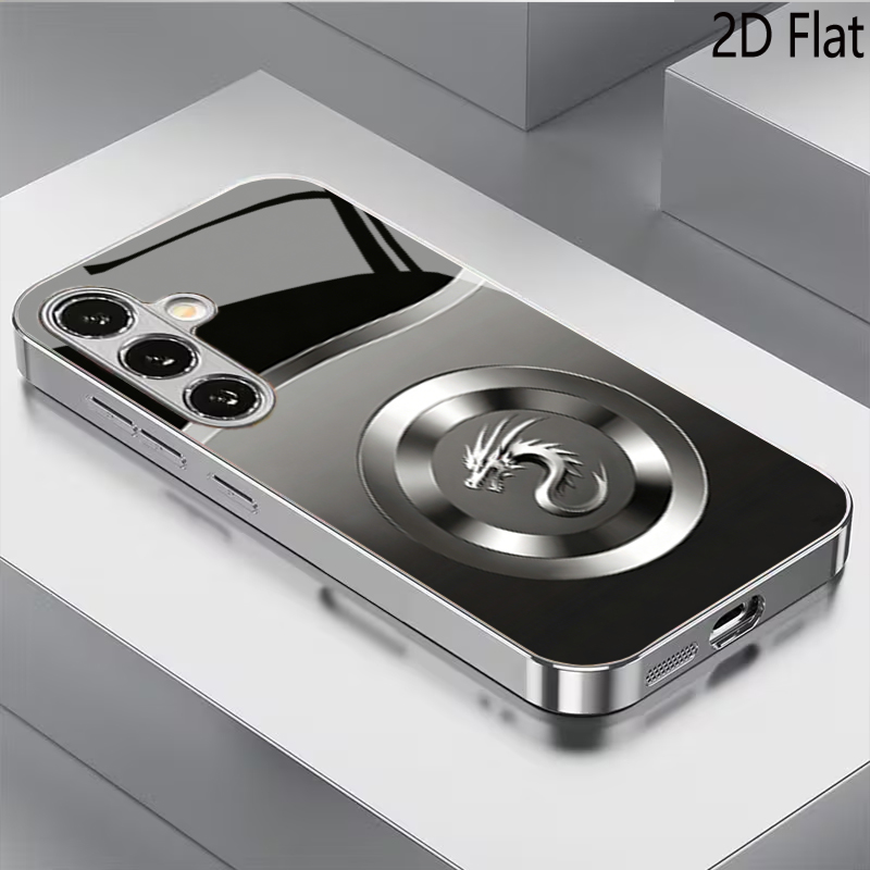 Tanda Logam Naga Perak untuk S - Samsung Galaxy A55 ulasan dan harga